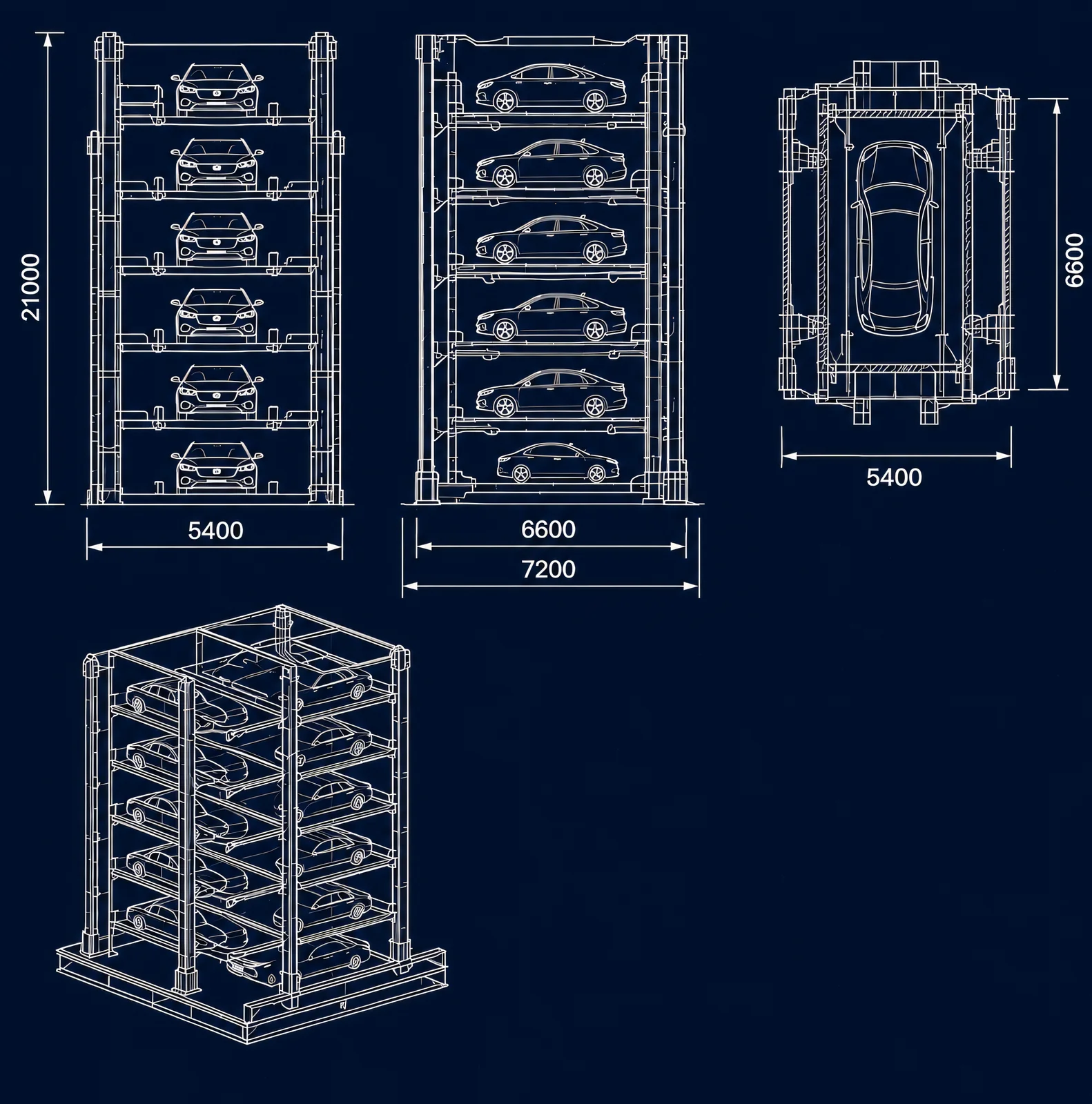 Outdoor Puzzle G+5 technical drawing