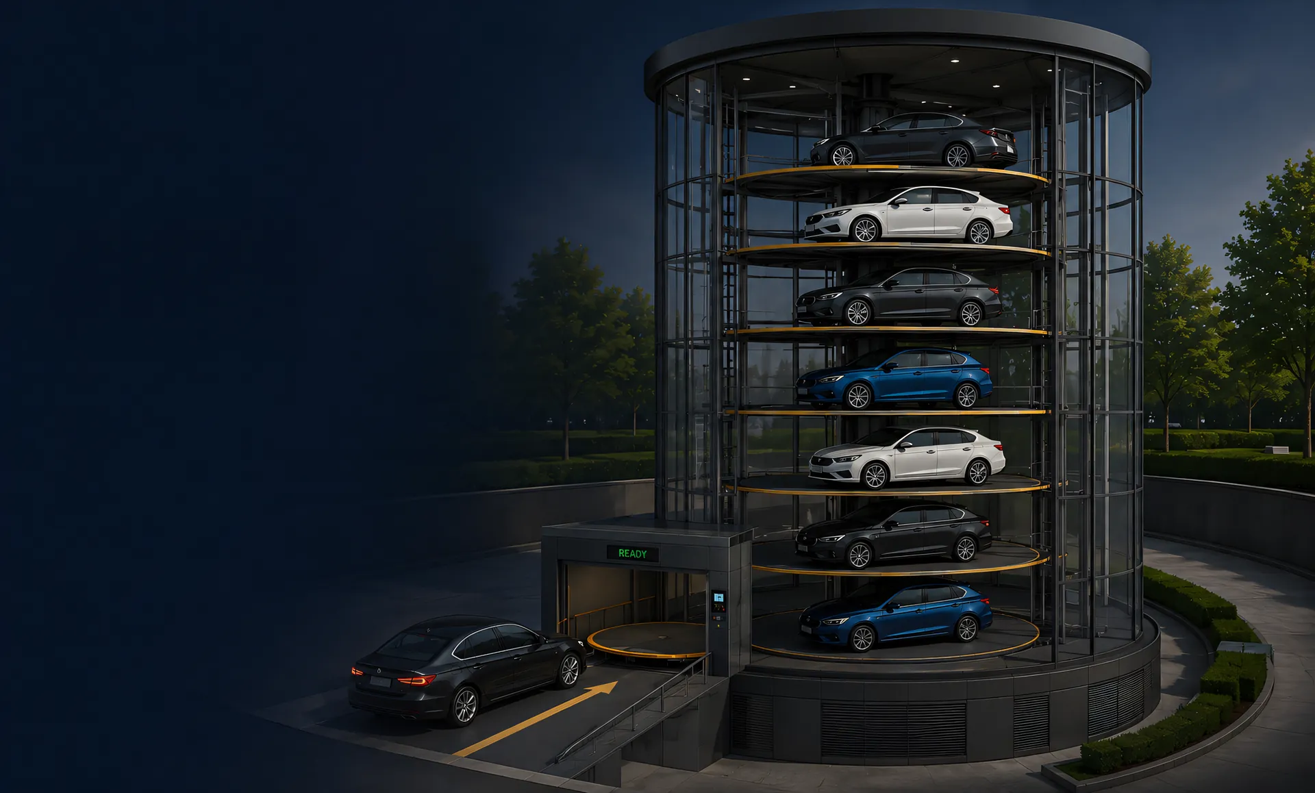 BNP Systems engineering team — automated parking solutions